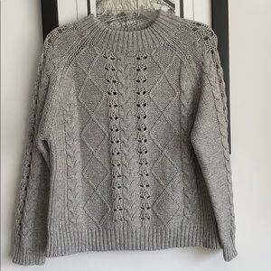 J. Crew grey sweater. Never worn!